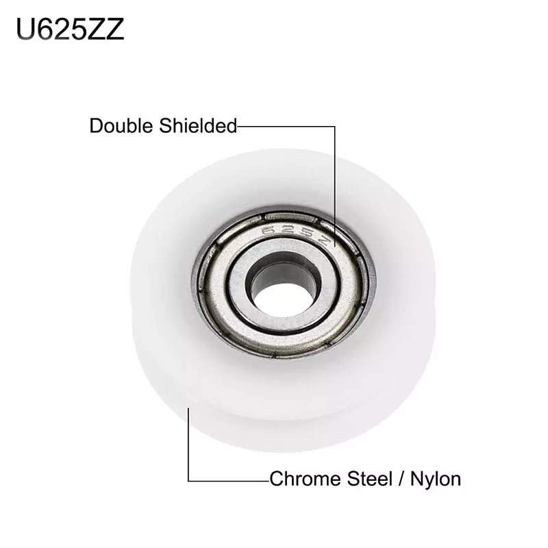 U625ZZ U Groove Ball Bearing