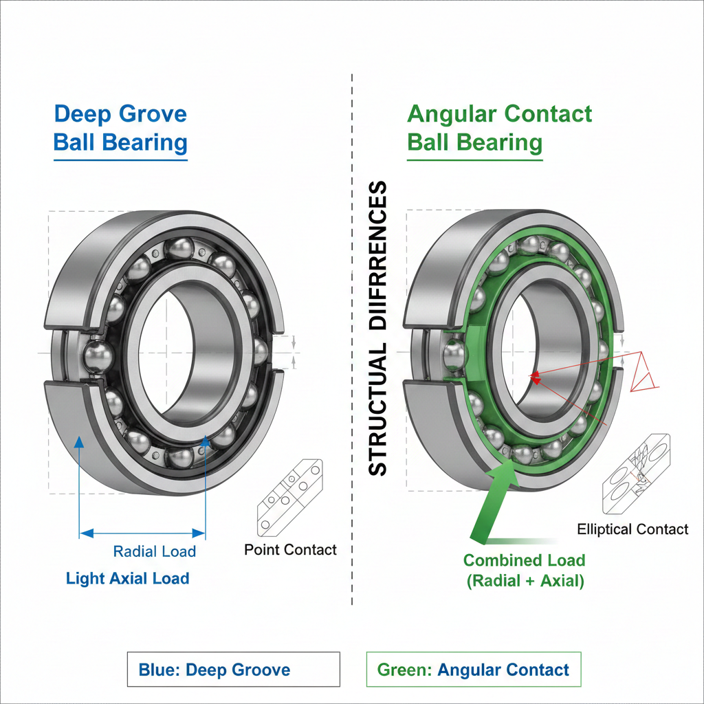 Deep Groove vs. Angular Contact Ball Bearings: Which One Should You Choose?