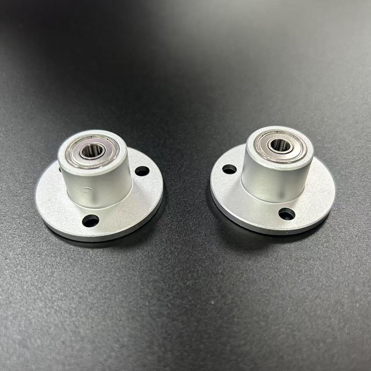 605ZZ Bearing with Aluminum Housing Miniature Bearing Unit for Automation Equipment Electric Motors WYOO Bearing