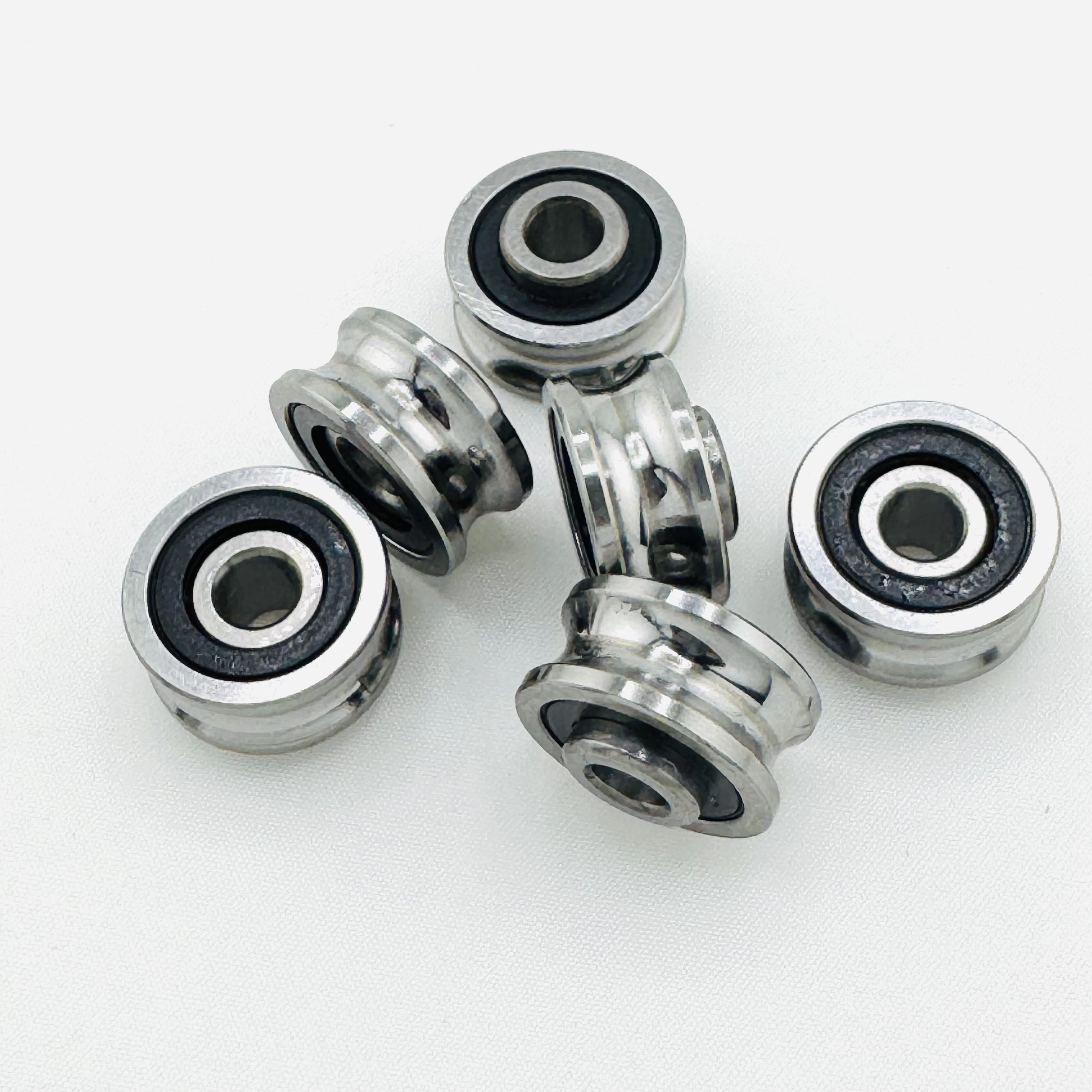 WYOO G15-2RS Deep Groove Ball Bearing 15&times;32&times;9mm &ndash; Double Rubber Sealed Chrome Steel Bearing for Electric Motors and Automation Equipment
