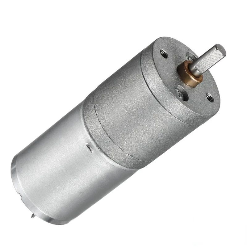 High Efficiency 25A-370 DC Gear Motor 6V 12V High Torque 370 Gear Motor for Robotics Applications