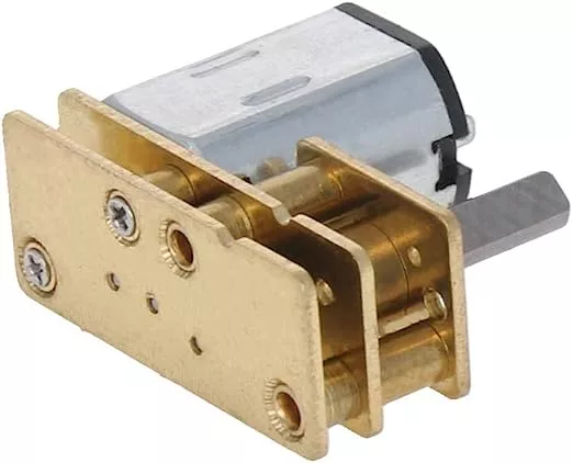 3V 5V 6V 12V Brush Dc Gear Motor N20 Mini Electric Motor U-Type Mini Gear Motor for DIY