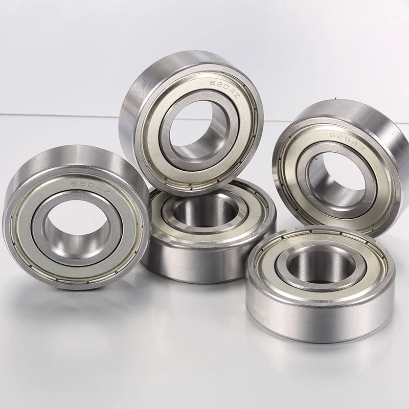 Chinese Factory Deep Groove Bearing 6204ZZ Bearings For Industries