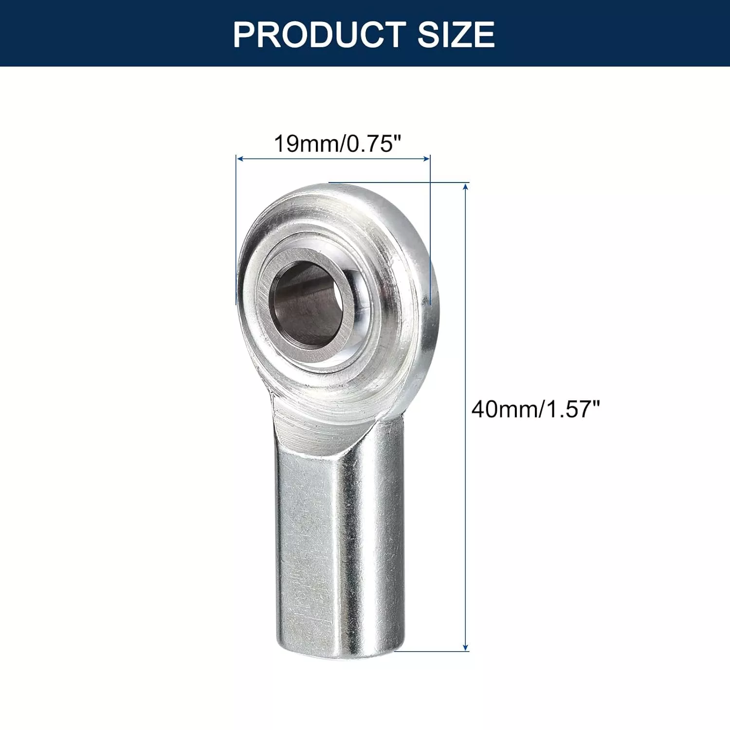 WYOO Inch Size Rod Ends CF 4T CF-4T CF4 CF4T Joints Right Hand Female Thread Rod End Bearing