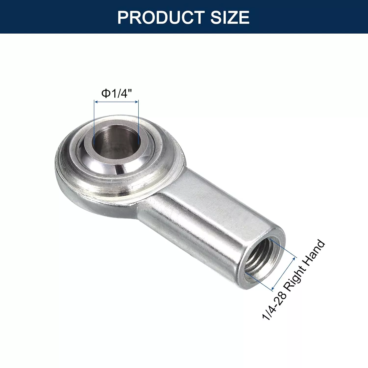 WYOO Inch Size Rod Ends CF 4T CF-4T CF4 CF4T Joints Right Hand Female Thread Rod End Bearing