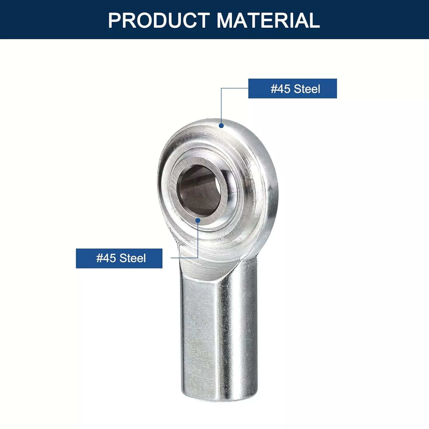 WYOO Inch Size Rod Ends CF 4T CF-4T CF4 CF4T Joints Right Hand Female Thread Rod End Bearing