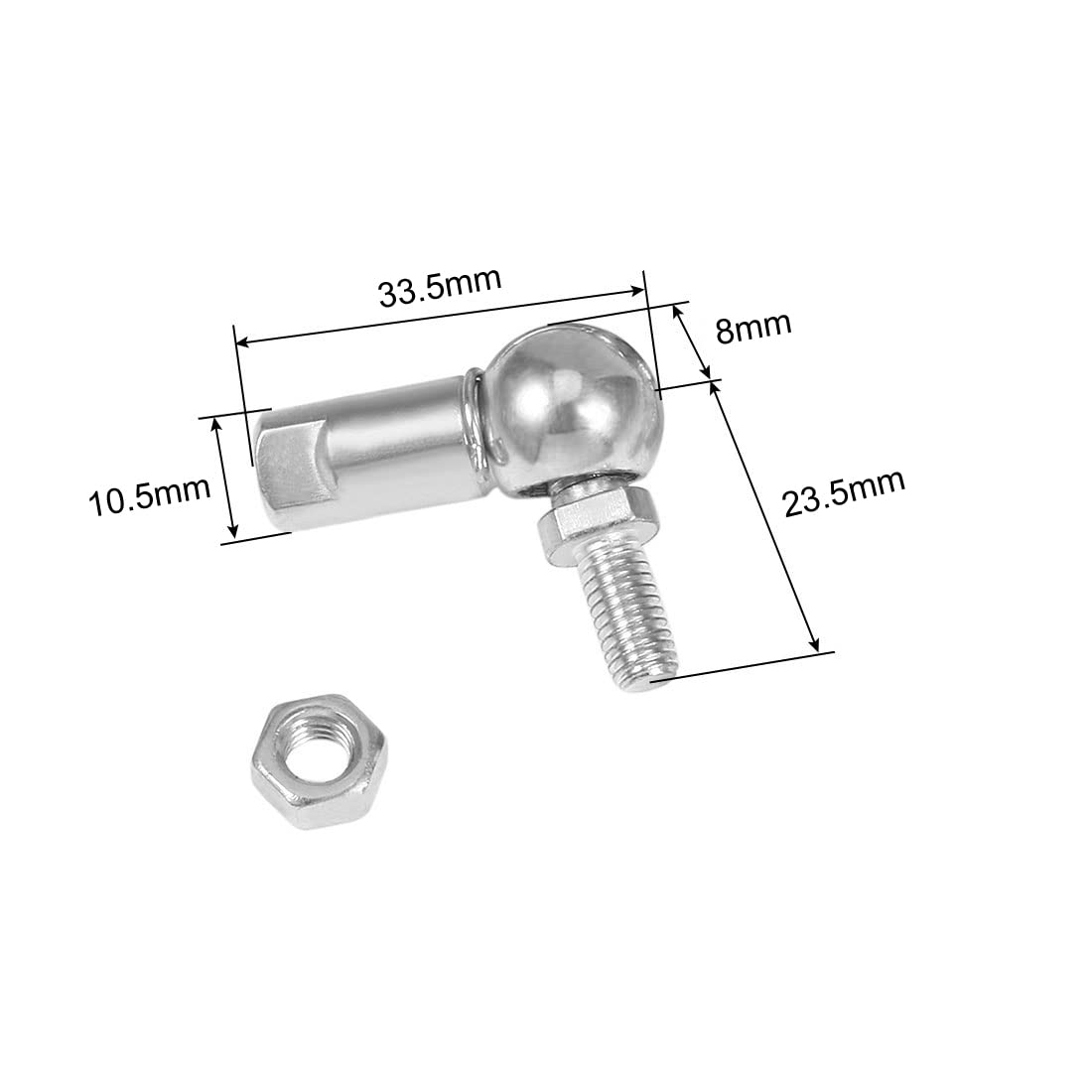 CS10 High Quality Right Left Hand Ball Joint Bearing Hydraulic Spherical Rod End Bearings
