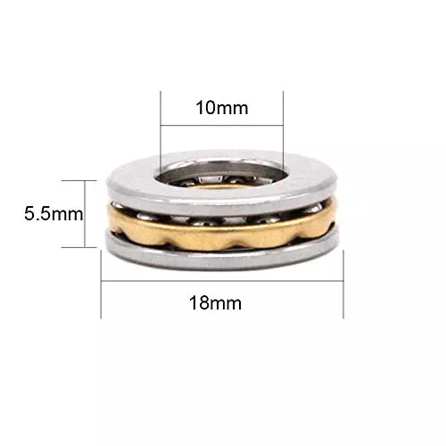  F10-18 F10-18M Axial Ball Thrust Bearing Size 10x18x5.5mm