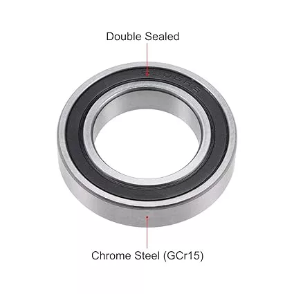 WYOO 6905-2RS Deep Groove Ball Bearing 25×42×9mm Low Noise & Long Life
