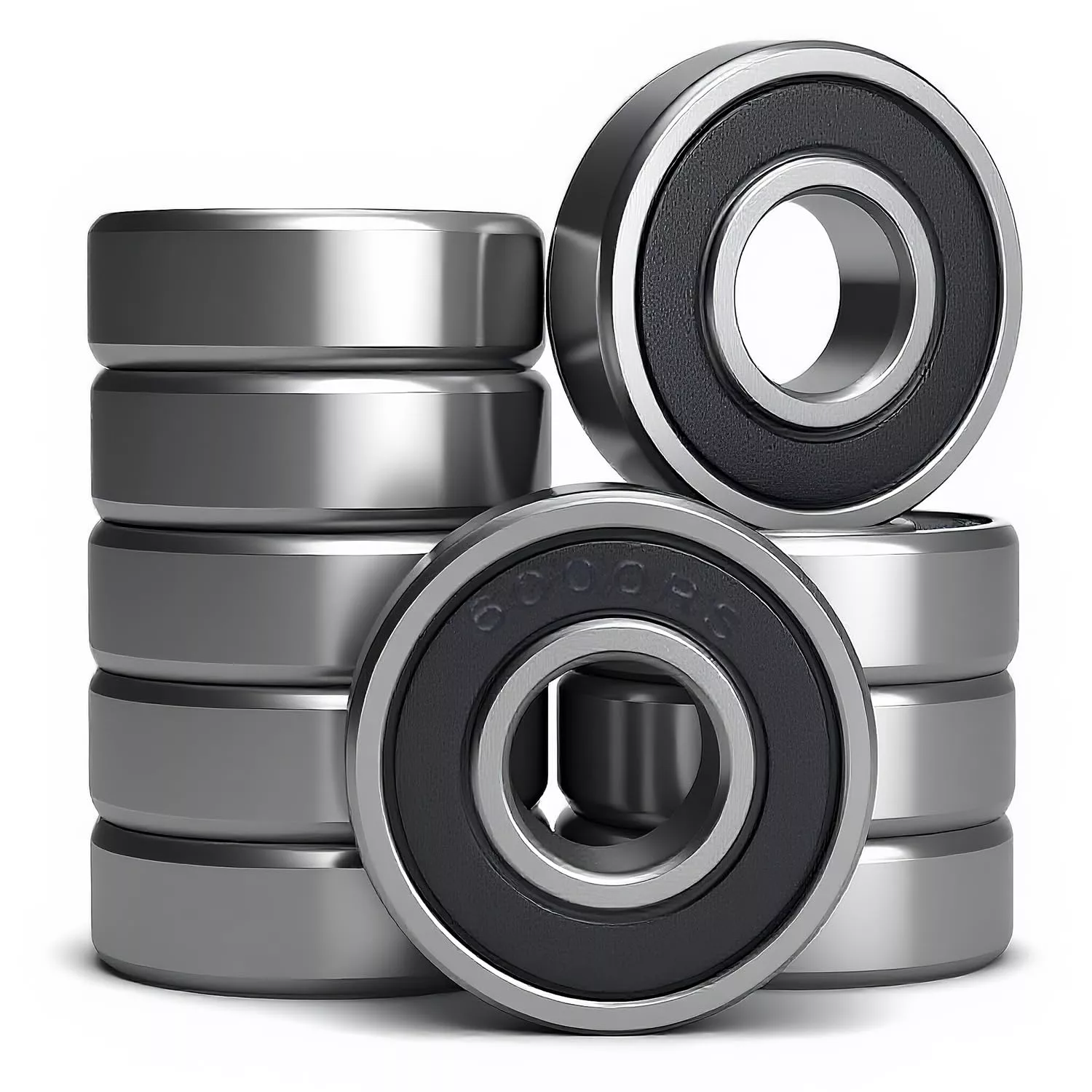 S6000RS Double Rubber Seal Hybrid Bearings Single Row Ball Bearing Factory