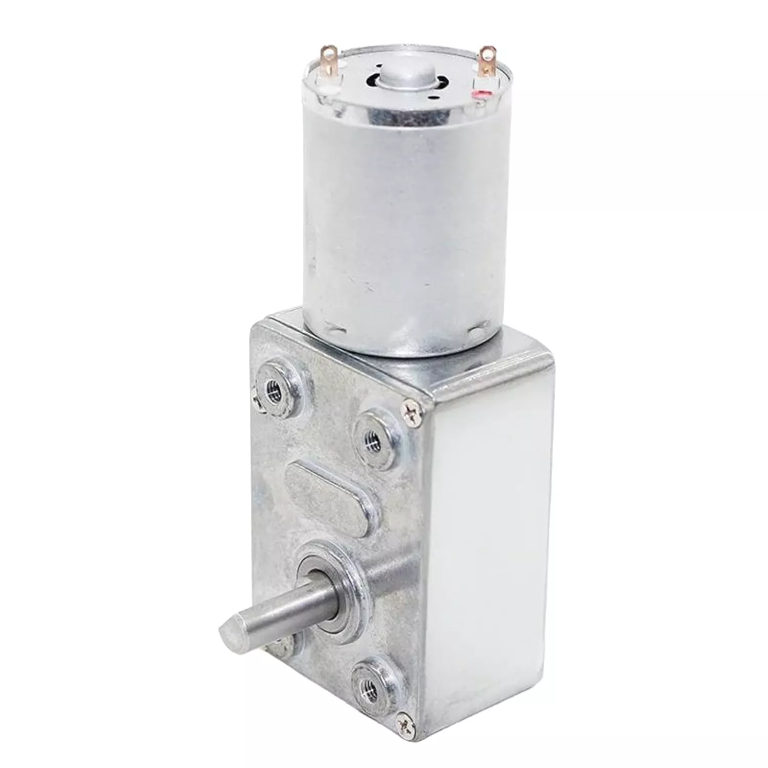 46mm 12V 24V DC Worm Gear Motor 4632Z-370 High Torque Low Speed for Automation Equipment