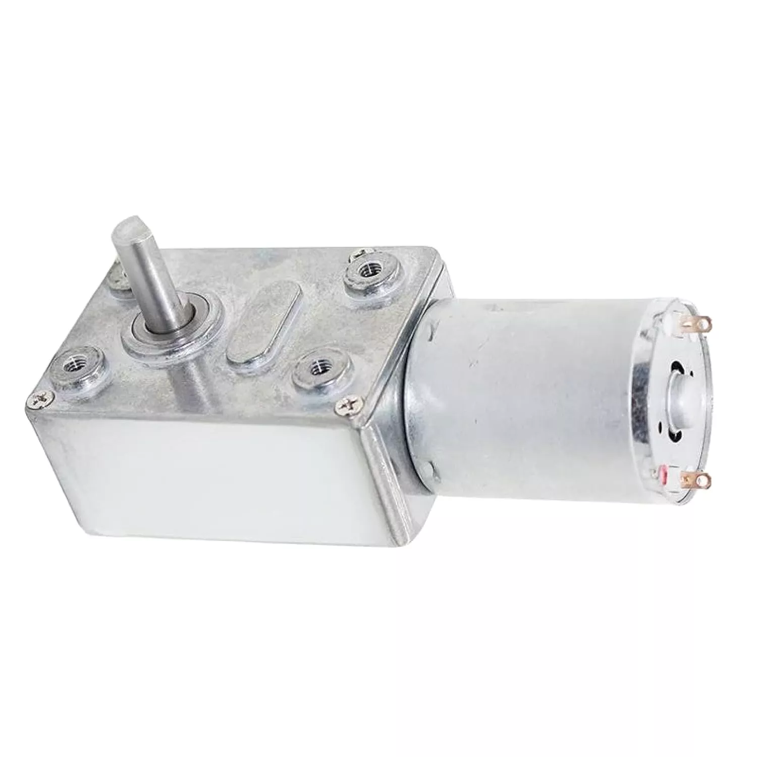 46mm 12V 24V DC Worm Gear Motor 4632Z-370 High Torque Low Speed for Automation Equipment