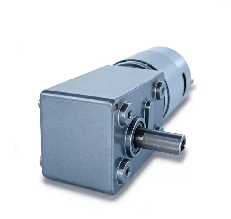 46mm 12V 24V DC Worm Gear Motor 4632Z-385 High Torque Low Speed for Automation Equipment