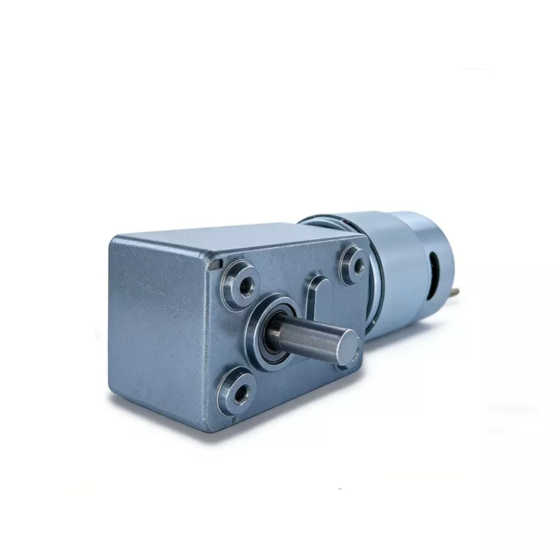 46mm 12V 24V DC Worm Gear Motor 4632Z-385 High Torque Low Speed for Automation Equipment