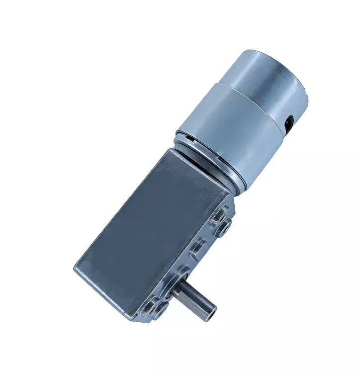 46mm 12V 24V DC Worm Gear Motor 4632Z-385 High Torque Low Speed for Automation Equipment