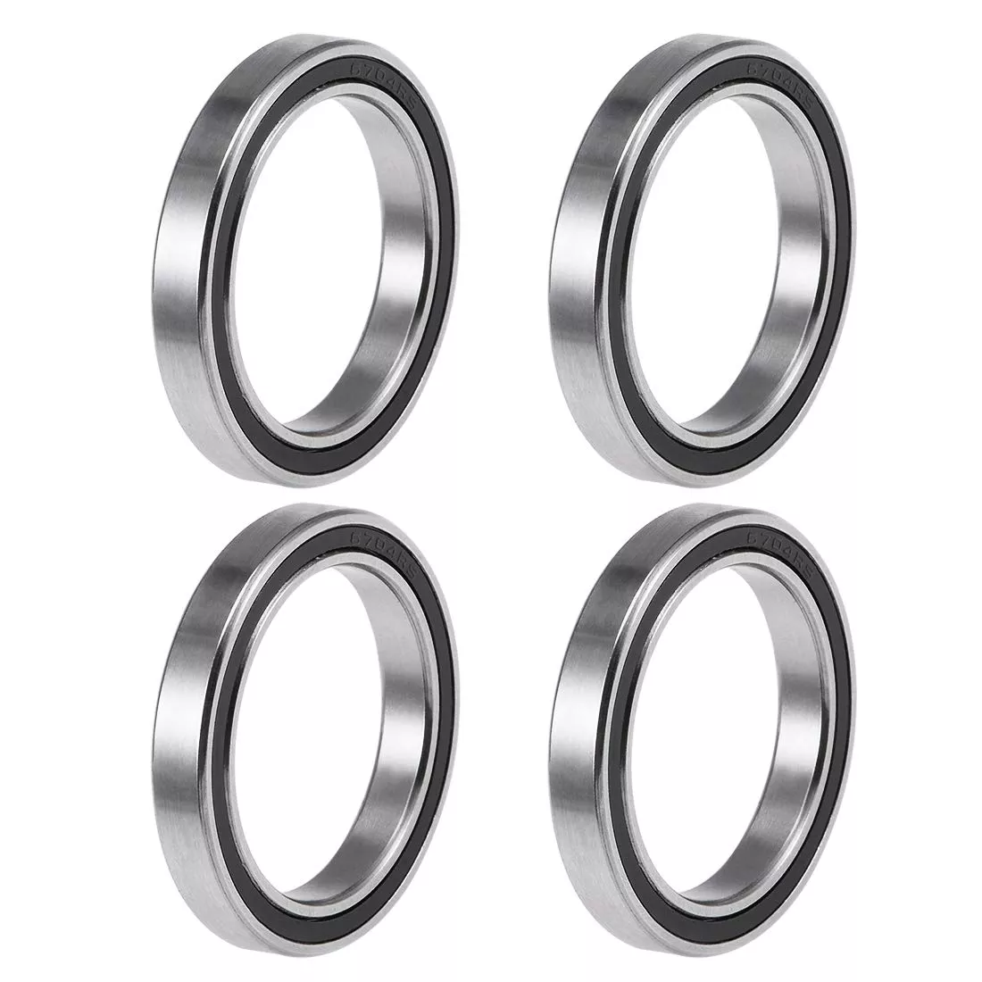  Deep Groove Ball Bearing Thin Wall Chrome Steel Bearing 6704-2RS 20*27*4mm