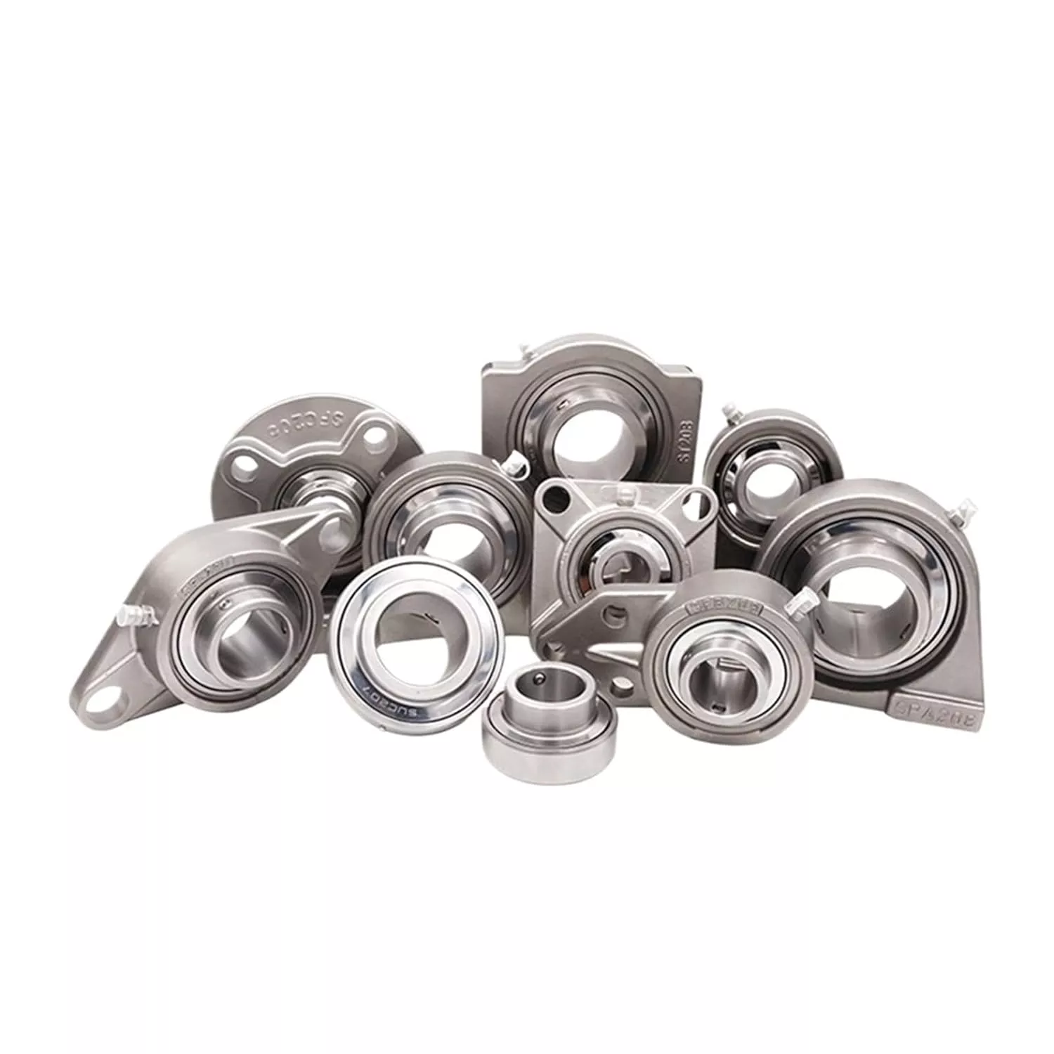 UCPA204 UCPA205 UCPA206 Short Foot Vertical Seat Pillow Block Bearings Stainless Steel Bearing SSUCPA204