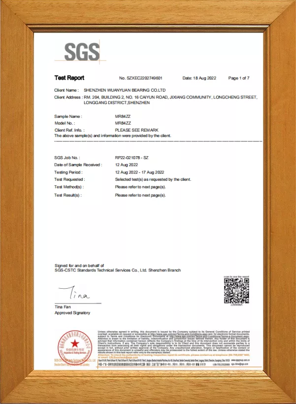 SGS Test