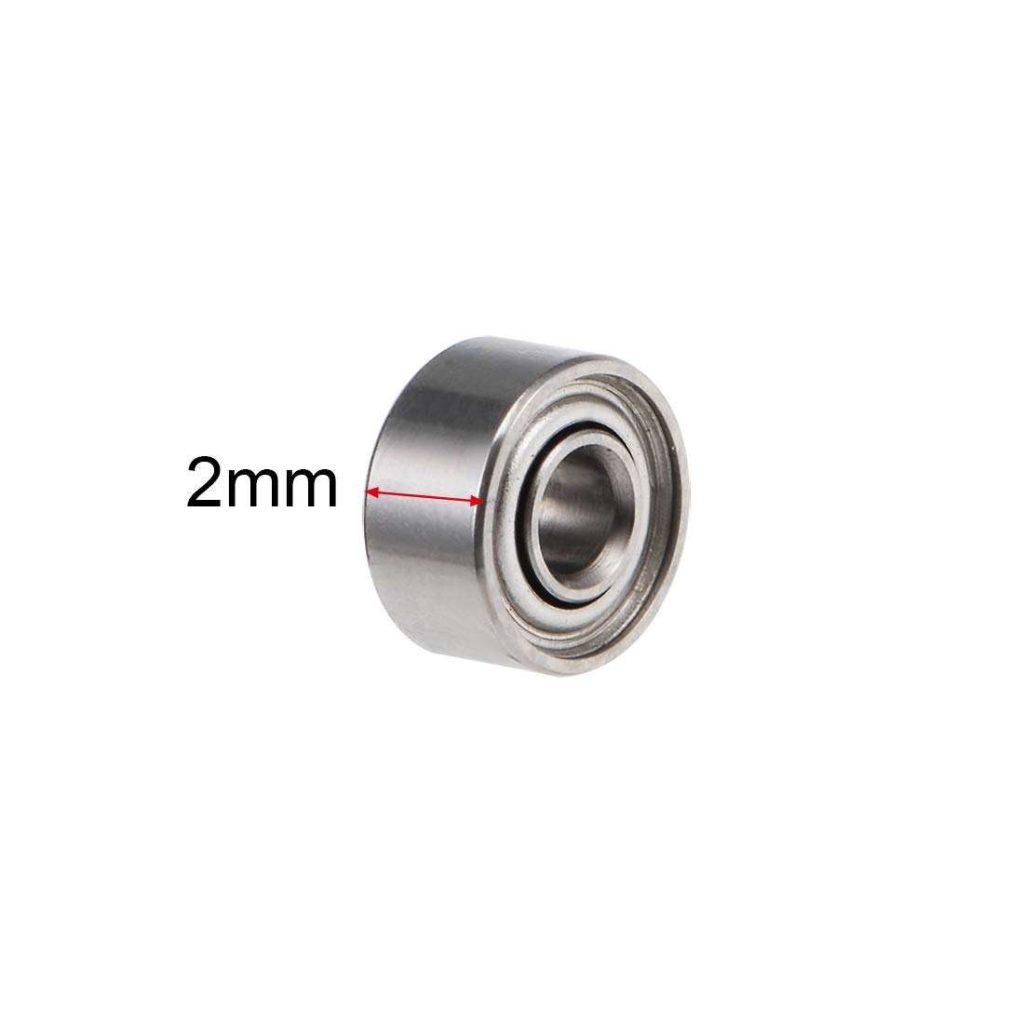 681XZZ / 681X-ZZ Ultra-Miniature Ball Bearing (1.5mm x 4mm x 2mm)