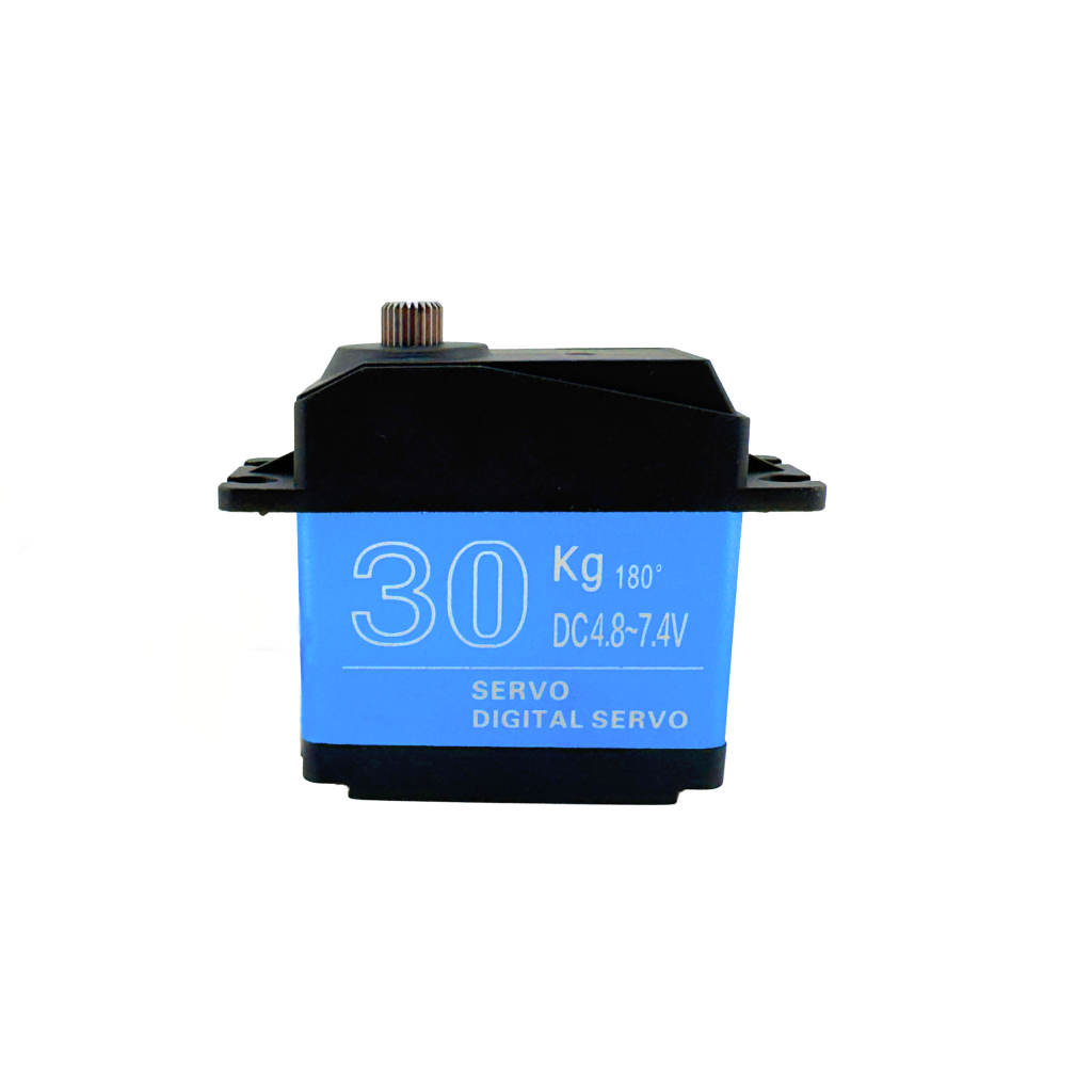 WY-S030 30g Blue CNC Aluminum Case Steel Gear Digital Servo (180°)