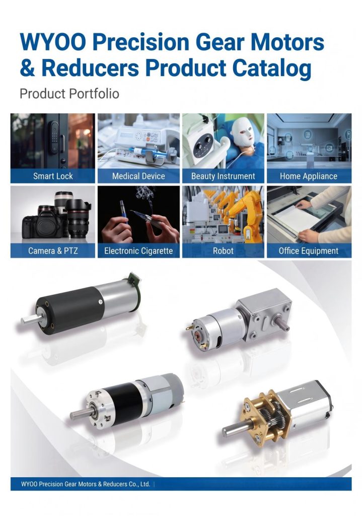 WYOO Precision Gear Motors & Reducers Product Catalog