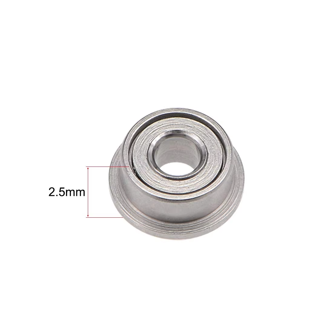 MF52ZZ Miniature Deep Groove Ball Bearing Dimension Drawing 1