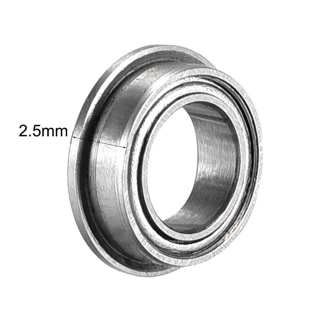 MF85ZZ Flange Bearing 5*9.2*2.5 mm Dimension Drawing 1