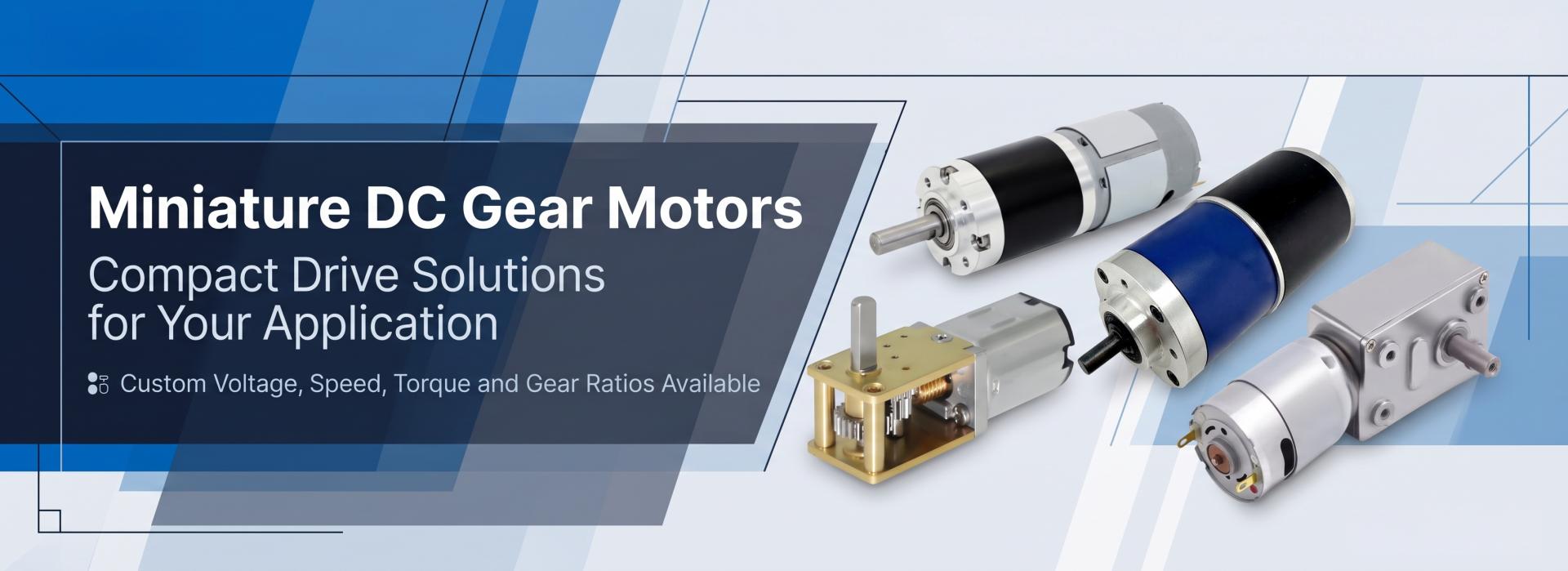 Miniature DC Gear Motors