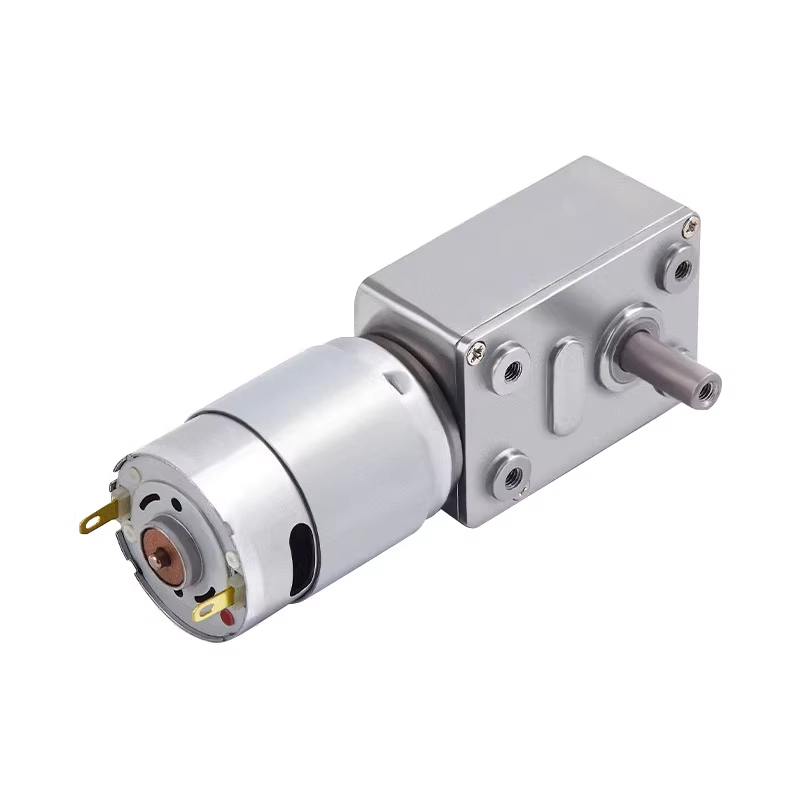 High Torque 5840z-555 Worm Gear Motor DC 12V 24V Reversible Speed Reduction Motor for Automation Equipment